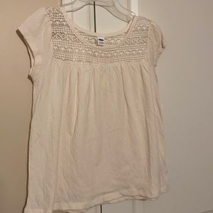 Girls short sleeve blouse